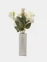 Молочный искусственные цветы розы, букет розочек