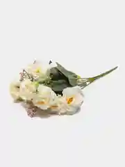 Молочный искусственные цветы розы, букет розочек