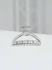 Заколка краб, металлическая