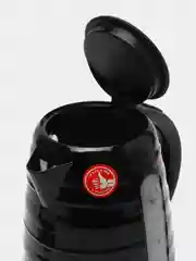 Хром электрический чайник с подсветкой, стеклянный