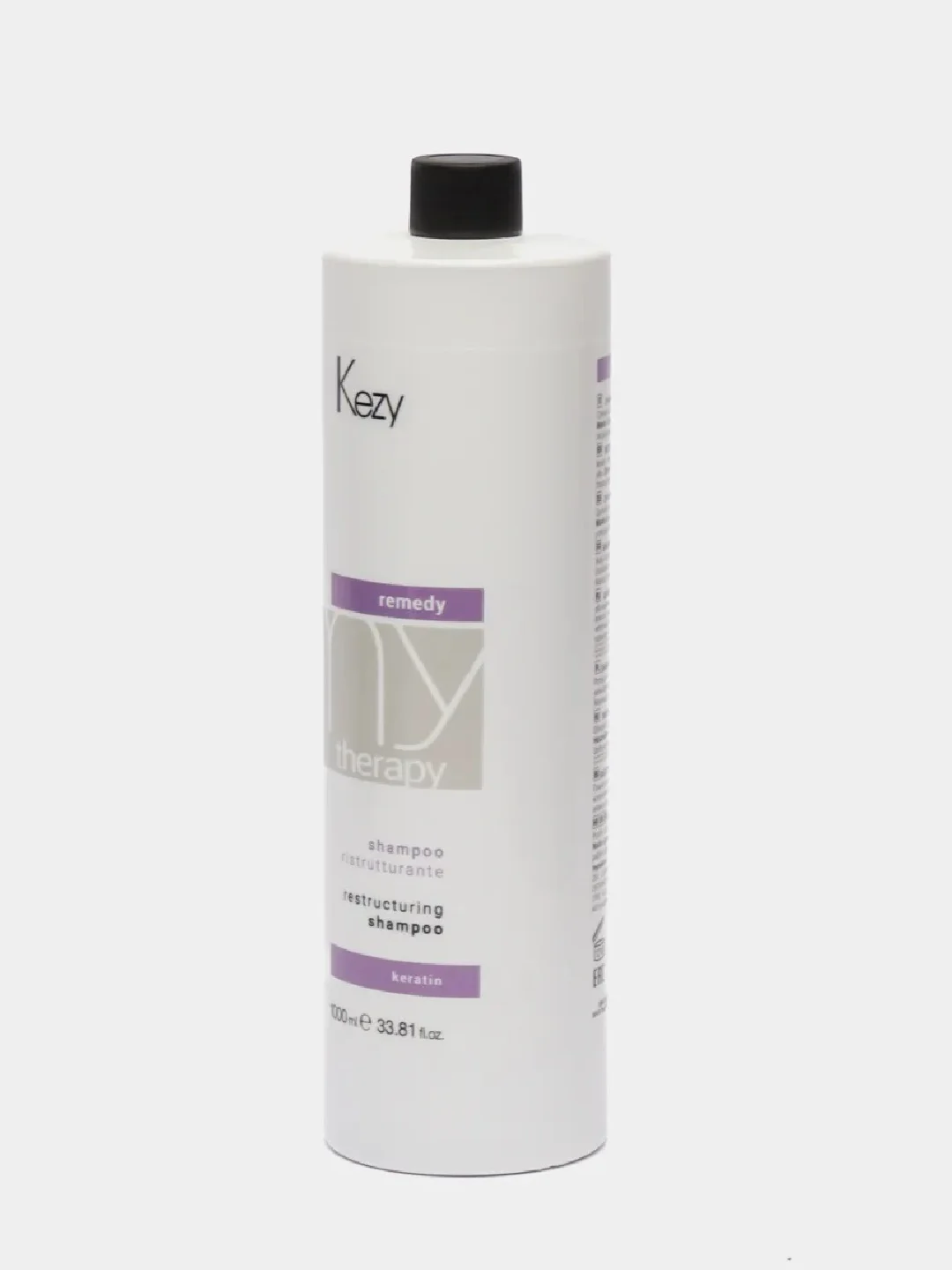 Шампунь реструктурирующий с кератином Kezy Mytherapy Keratin Restructuring Shampoo 1000 мл
