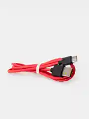 Красный зарядный кабель с быстрой зарядкой Type-C, 1 м
