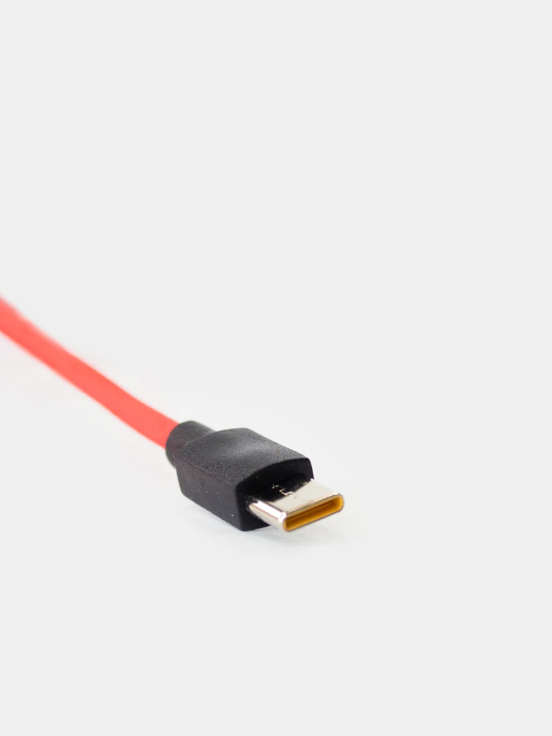 Красный зарядный кабель с быстрой зарядкой Type-C, 1 м