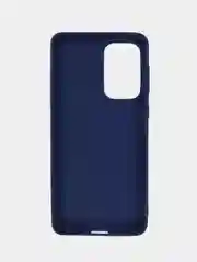 Темно-синий чехол Samsung Galaxy A33, Самсунг Галакси А33 5G, силиконовый, матовый