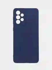 Синий чехол Samsung Galaxy A33, Самсунг Галакси А33 5G, силиконовый, матовый