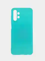 Бирюзовый чехол силиконовый на Samsung Galaxy A13, Самсунг Галакси А13 4G, матовый