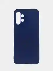 Темно-синий чехол силиконовый на Samsung Galaxy A13, Самсунг Галакси А13 4G, матовый