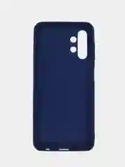 Темно-синий чехол силиконовый на Samsung Galaxy A13, Самсунг Галакси А13 4G, матовый