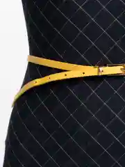 Желтый ремни из экокожи, женские