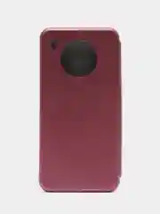 Багровый чехол книжка Honor 50 lite, Huawei Nova 8i