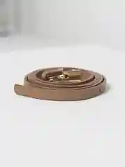 Бежевый ремни из экокожи, женские