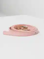 Розовый ремни из экокожи, женские