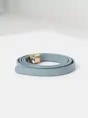 Голубой ремни из экокожи, женские
