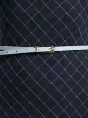 Голубой ремни из экокожи, женские