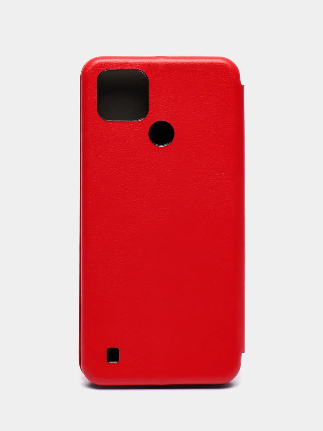 Красный чехол книжка для Realme C21Y, C25Y