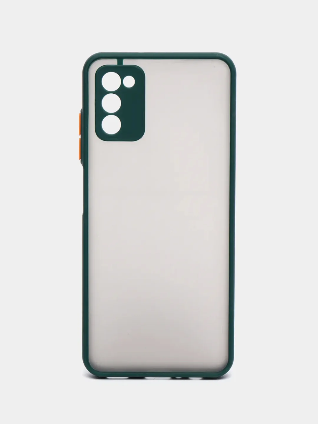 Морской чехол Samsung Galaxy A03s (Самсунг Галакси А03с) пластиковый матовый с цветными кнопками