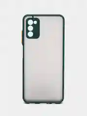 Морской чехол Samsung Galaxy A03s (Самсунг Галакси А03с) пластиковый матовый с цветными кнопками