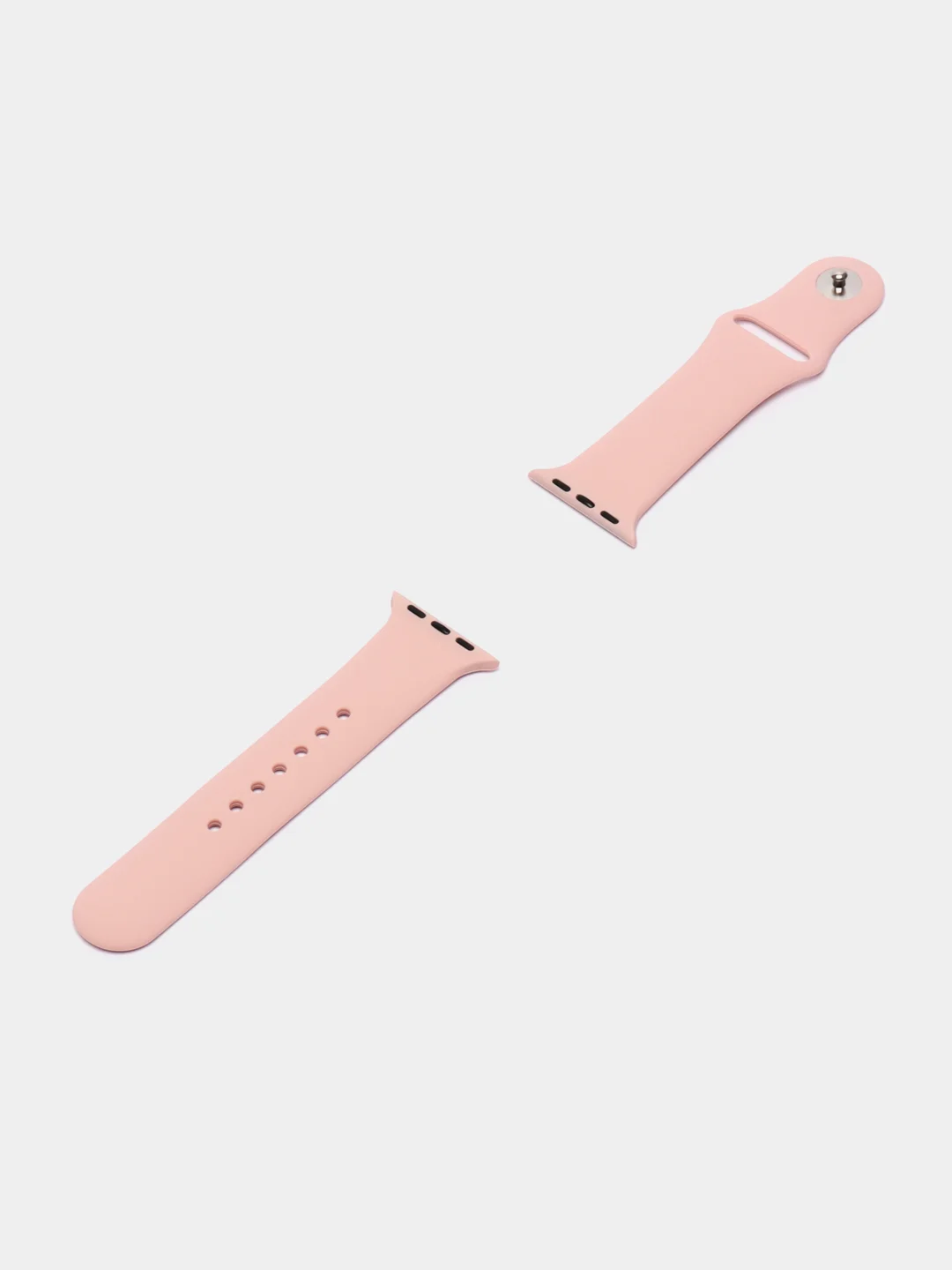 Пудровый ремешок для Apple Watch, силиконовый