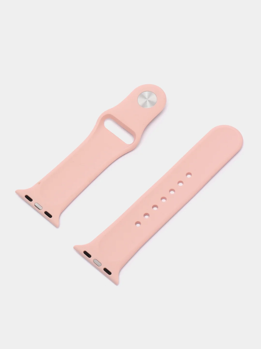 Пудровый ремешок для Apple Watch, силиконовый