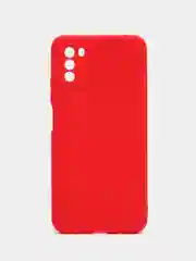 Красный чехол для Poco F3, M3, X3, X3 NFC, X3 Pro, Xiaomi Redmi K40, K40 Pro