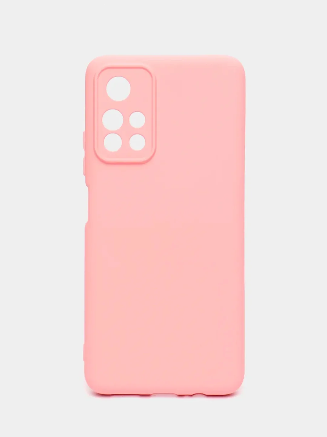 Розовый чехол силиконовый для Xiaomi Poco M4 Pro 5G, Redmi Note 11 5G, Сяоми Поко М4 Про 5G