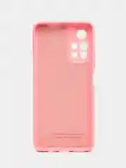 Розовый чехол силиконовый для Xiaomi Poco M4 Pro 5G, Redmi Note 11 5G, Сяоми Поко М4 Про 5G
