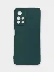 Тёмно-зелёный чехол силиконовый для Xiaomi Poco M4 Pro 5G, Redmi Note 11 5G, Сяоми Поко М4 Про 5G