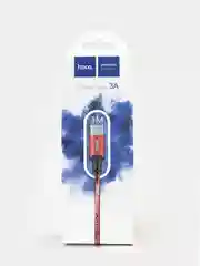 Красный кабель зарядный Hoco Premium, Type-C