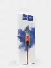 Красный кабель зарядный Hoco Premium, Type-C