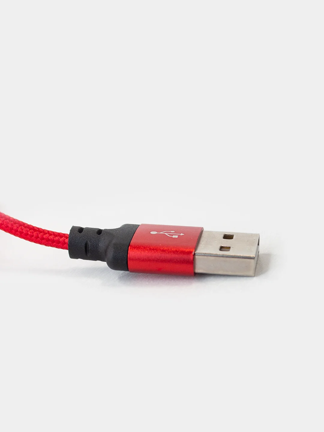 Красный кабель зарядный Hoco Premium, Type-C