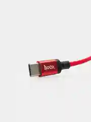 Красный кабель зарядный Hoco Premium, Type-C