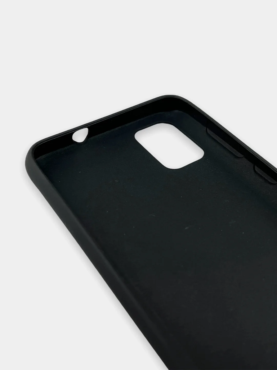 Черный чехол ZTE Blade A31 черный силиконовый матовый