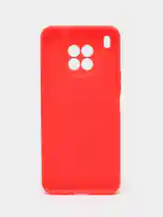 Алый чехол Honor 50 Lite, Huawei Nova 8i, Хонор 50 Лайт, силиконовый, цветной, матовый