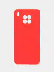 Алый чехол Honor 50 Lite, Huawei Nova 8i, Хонор 50 Лайт, силиконовый, цветной, матовый