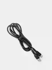Черный кабель зарядный Type-C для Android, 1 м