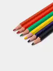 Гибкие цветные карандаши, 6 цветов