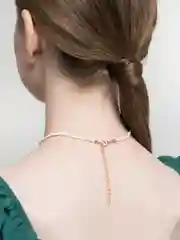 Белый чокер из бисера