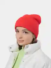 Красный шапка женская