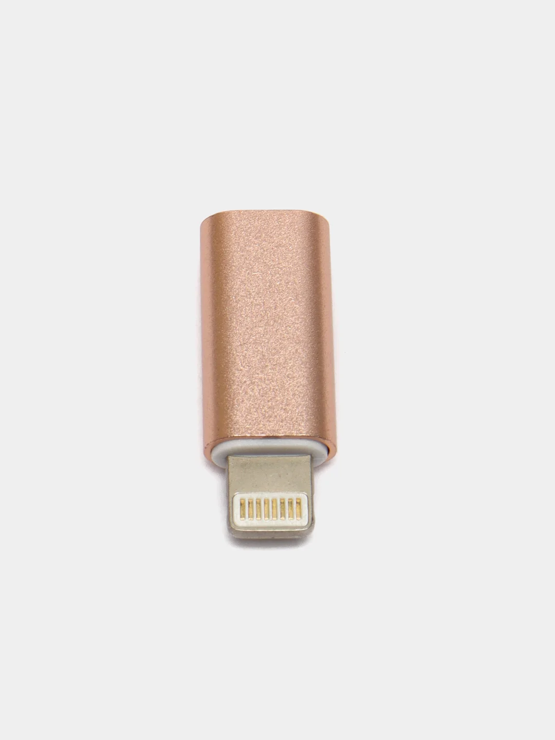 Алый переходник (адаптер) с Micro USB на Lightning Walker