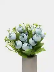 Ледяной искусственные цветы "Камелии"
