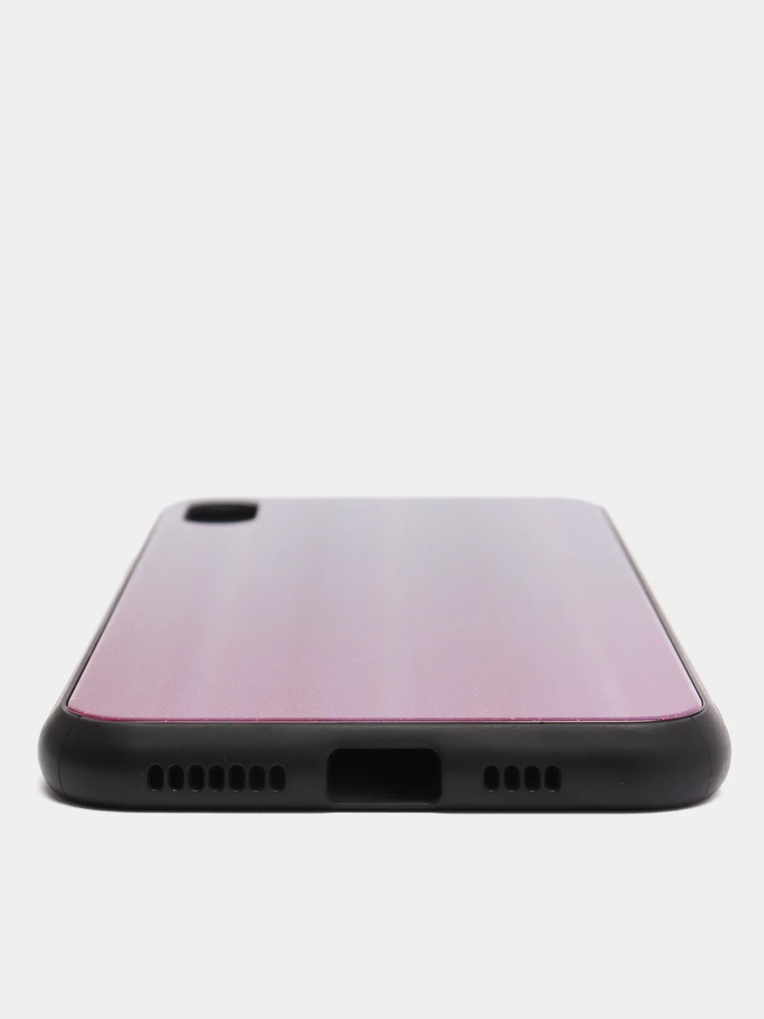 Фиолетовый чехол для iPhone Xs Max Gradient Glass