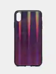 Фиолетовый чехол для iPhone Xs Max Gradient Glass