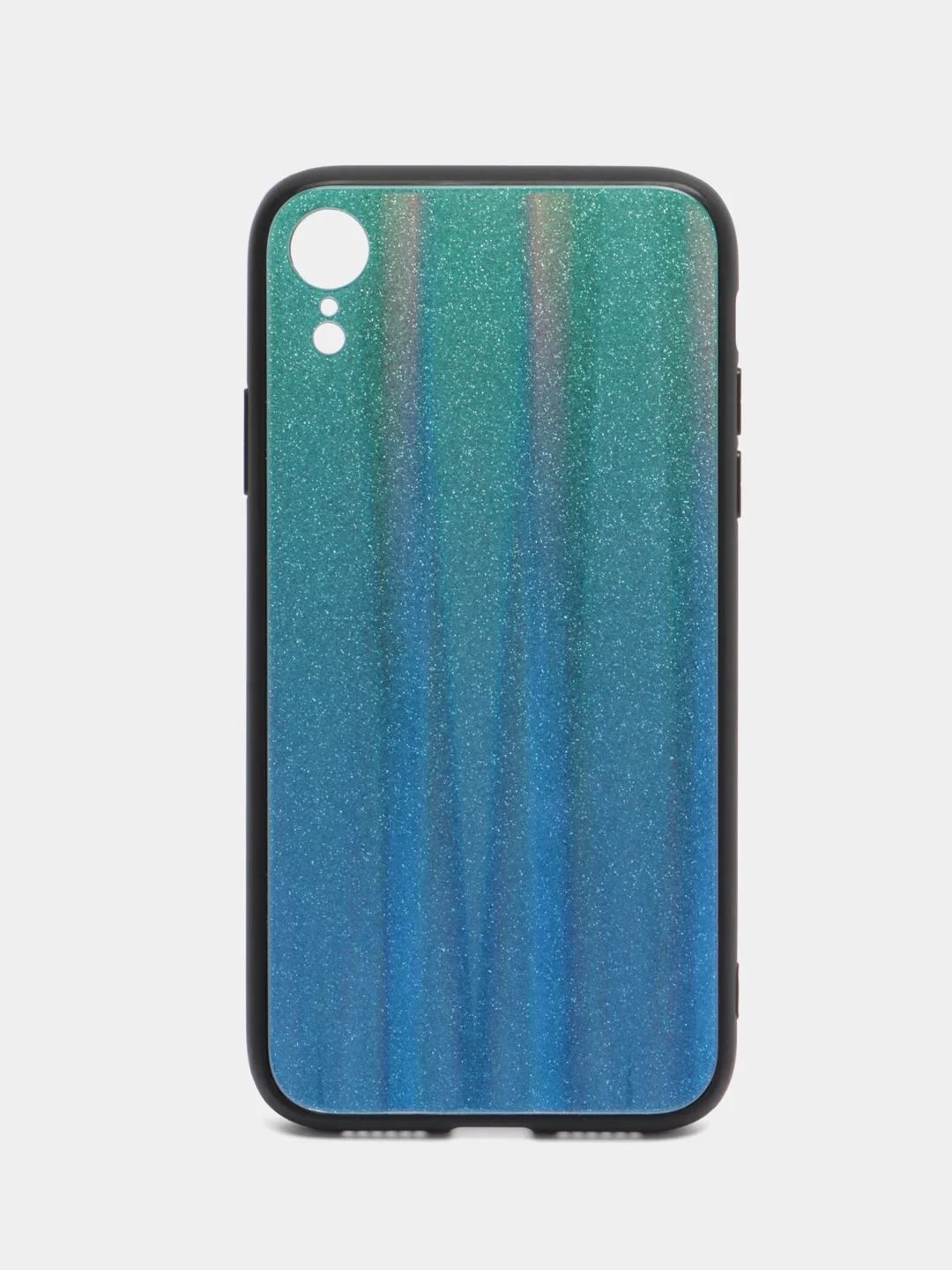 Синий чехол для iPhone XR Gradient Glass