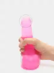Розовый фаллоимитатор реалистичный, 20 см