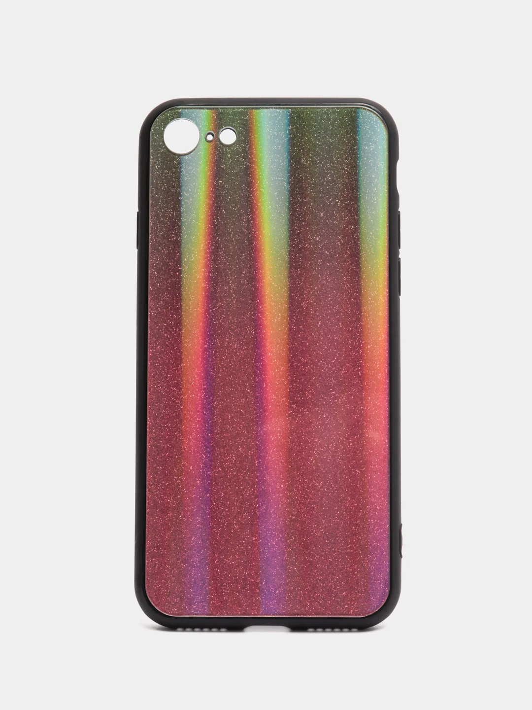 Красный чехол для iPhone 7 / iPhone 8 Gradient Glass