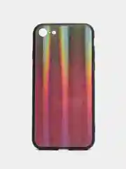 Красный чехол для iPhone 7 / iPhone 8 Gradient Glass