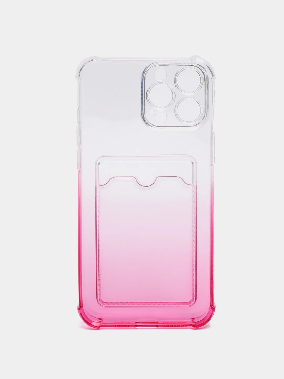 Коралловый чехол c карманом для карт iPhone 7 8 Plus X XS XR 11 12 13 Pro Max mini айфон про макс