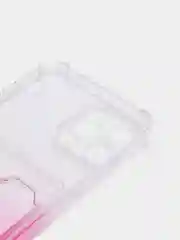 Коралловый чехол c карманом для карт iPhone 7 8 Plus X XS XR 11 12 13 Pro Max mini айфон про макс