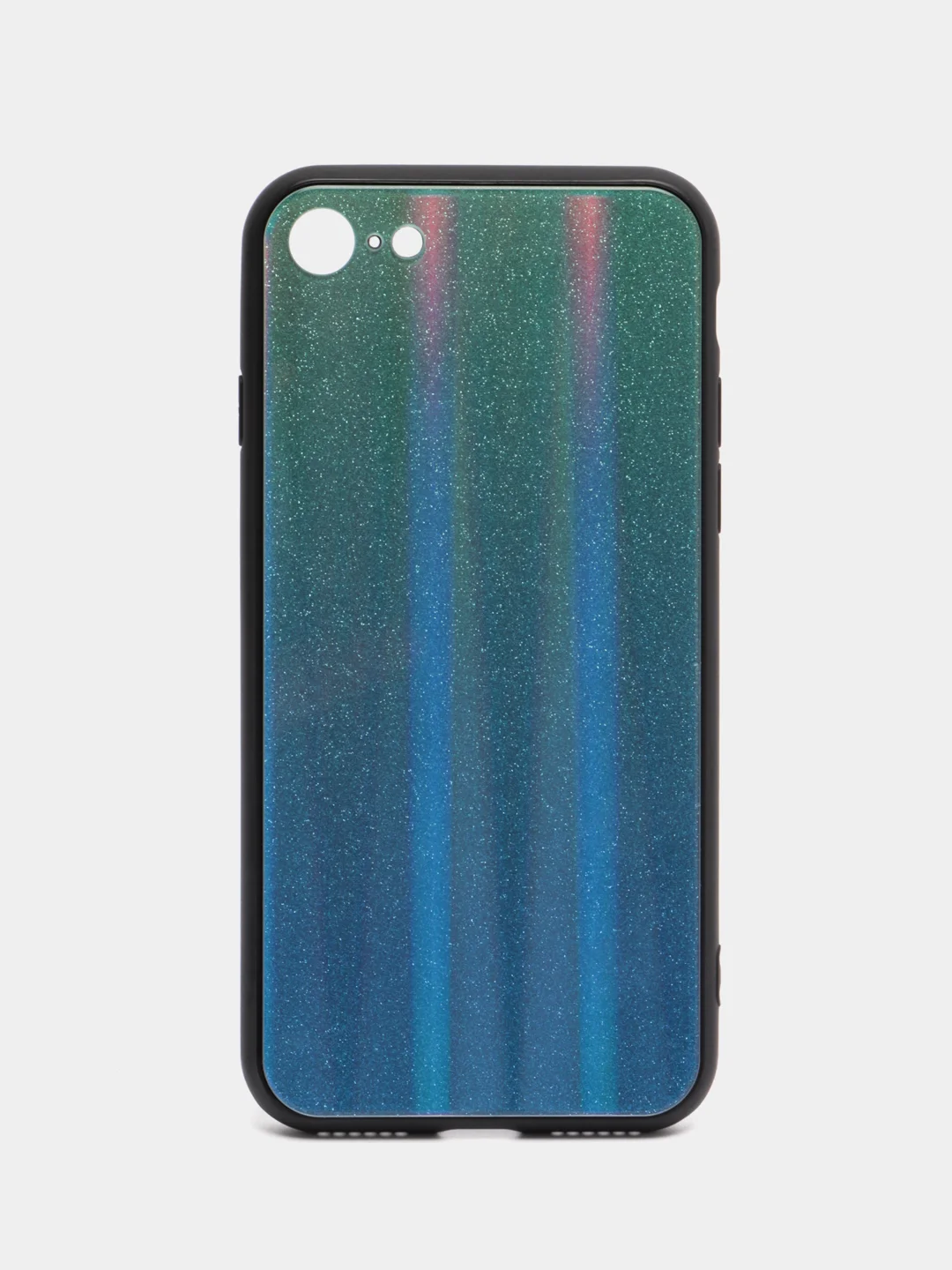Синий чехол для iPhone 7 / iPhone 8 Gradient Glass