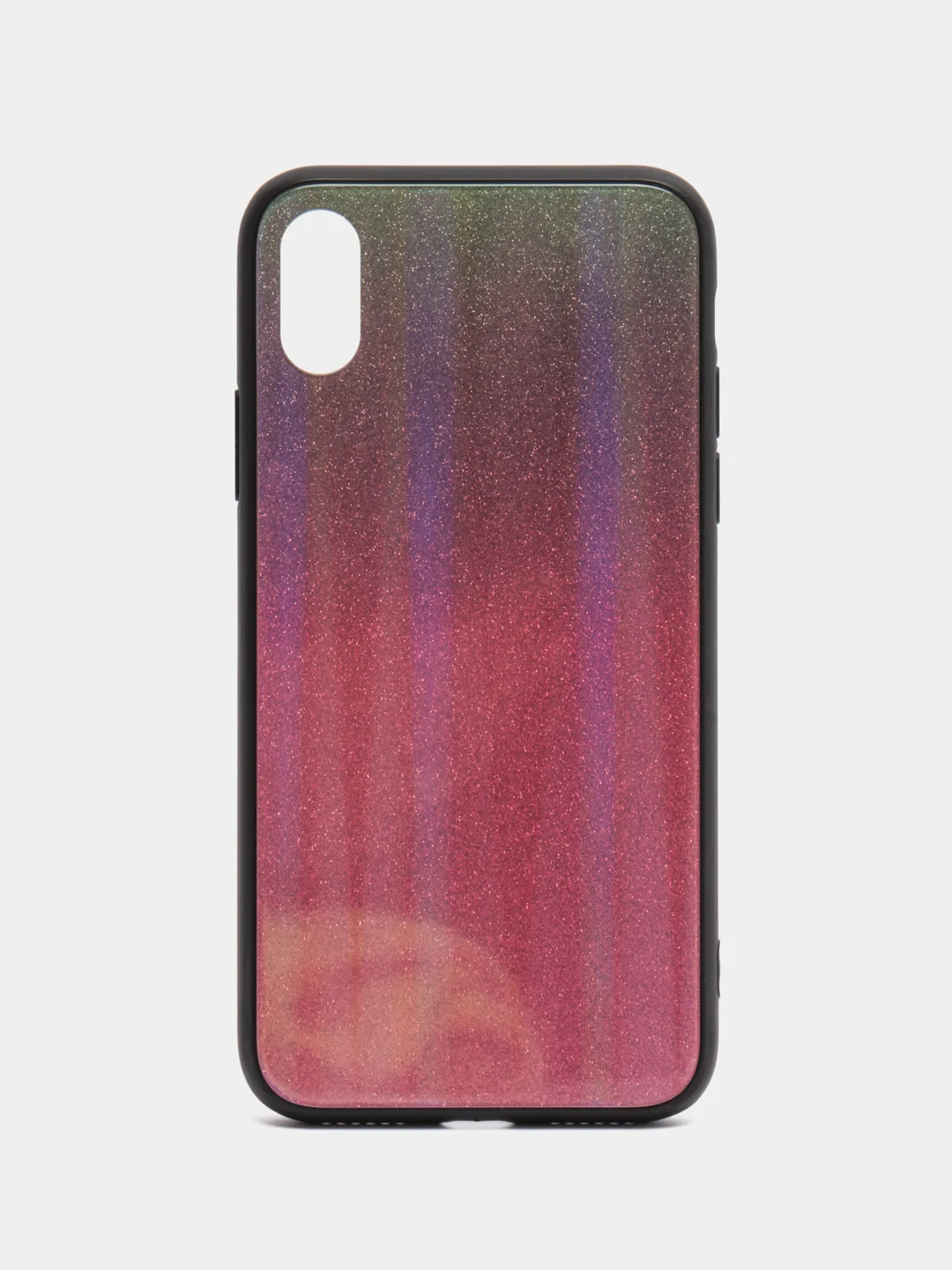 Красный чехол для iPhone X/ Xs Gradient Glass